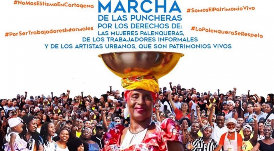 La marcha de las poncheras 