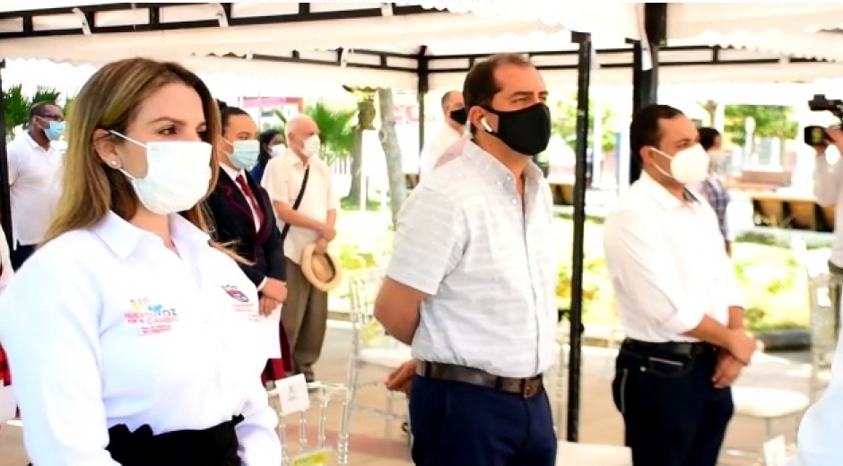 Seguimiento.co Diana Viveros estuvo en primera fila en el evento de conmemoración del Bicentenario de la Batalla de Ciénaga.