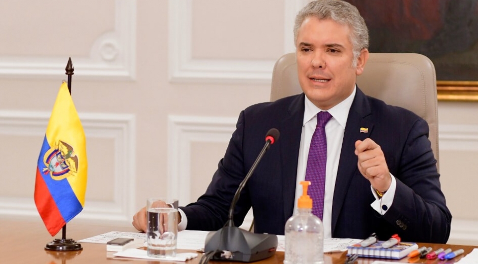 Iván Duque, presidente de Colombia.