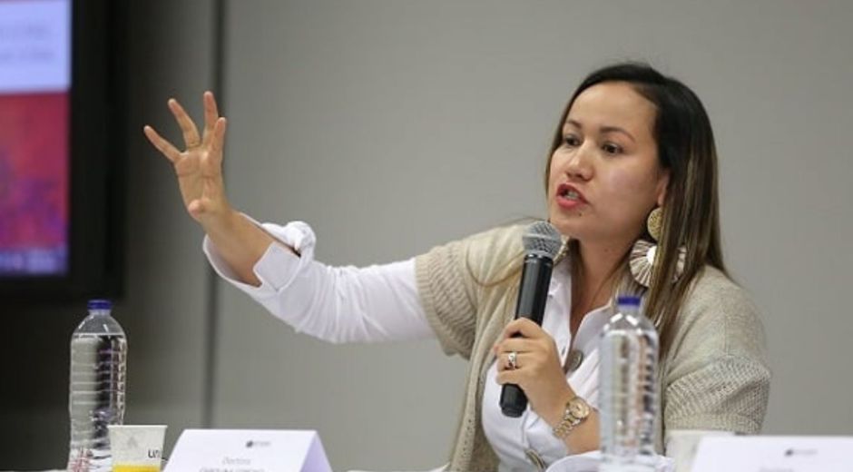 Carolina Corcho, vicepresidente de la Federación Médica Colombiana.