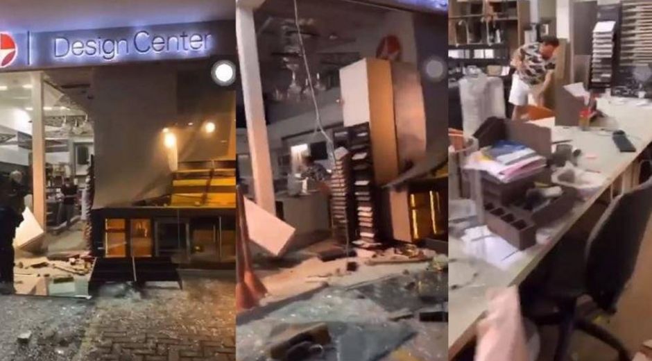 Los establecimientos quedaron totalmente vandalizados y saqueados.