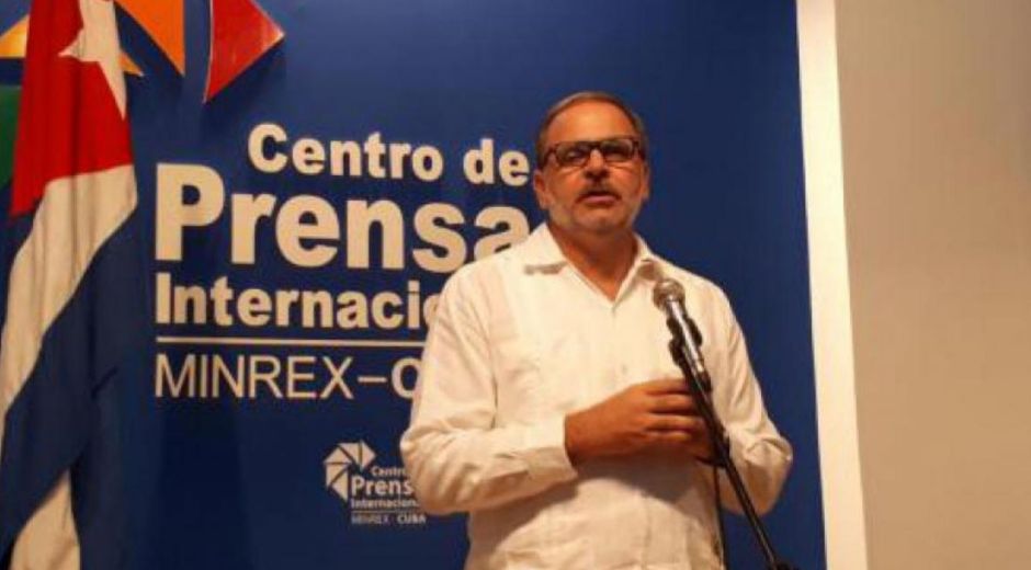 Seguimiento Vocero del gobierno cubano.