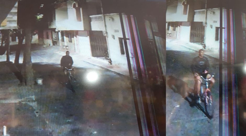 Seguimiento Hombre captado en las cámaras.