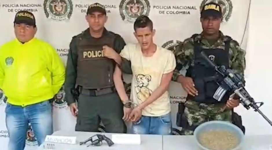 Policía Metropolitana de Santa Marta Remberto Julio Monsalvo Aragón.