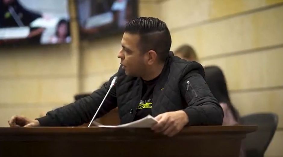 captura de pantalla senador JP Hernández