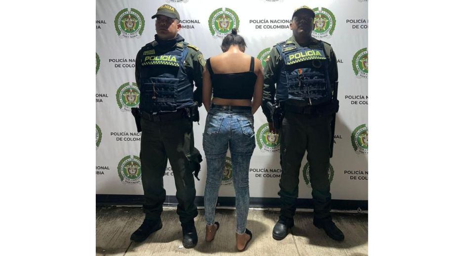 Policía Metropolitana de Santa Marta. Capturado.