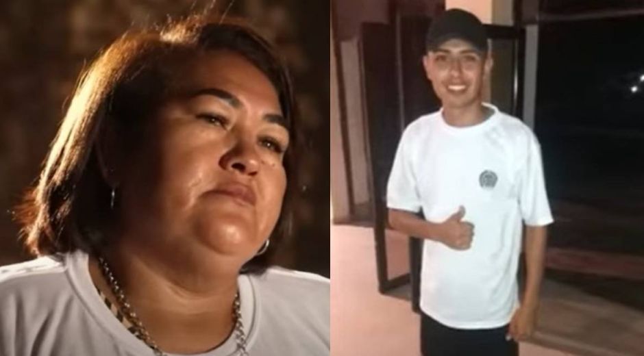 Los Informantes Amarilis García y su hijo.