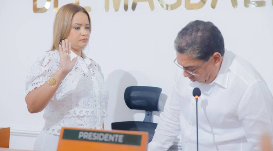 Asamblea del Magdalena Rosa Jiménez, presidenta de la Mesa Directiva.