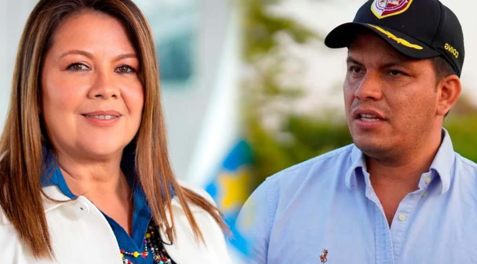Foto: Zonacero La Fiscal General, Luz Adriana Garzón, y el exsubdirector de la UNGRD Sneyder Pinilla