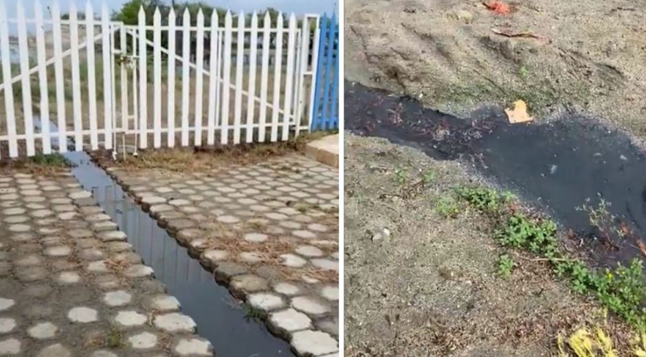 Rebosamiento de aguas negras