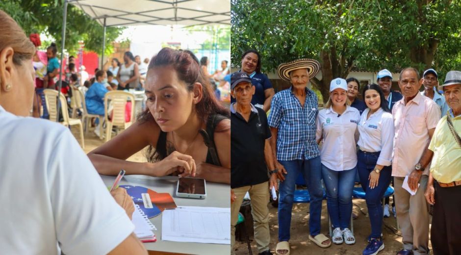 Cortesía Atención en la vereda Marquetalia.