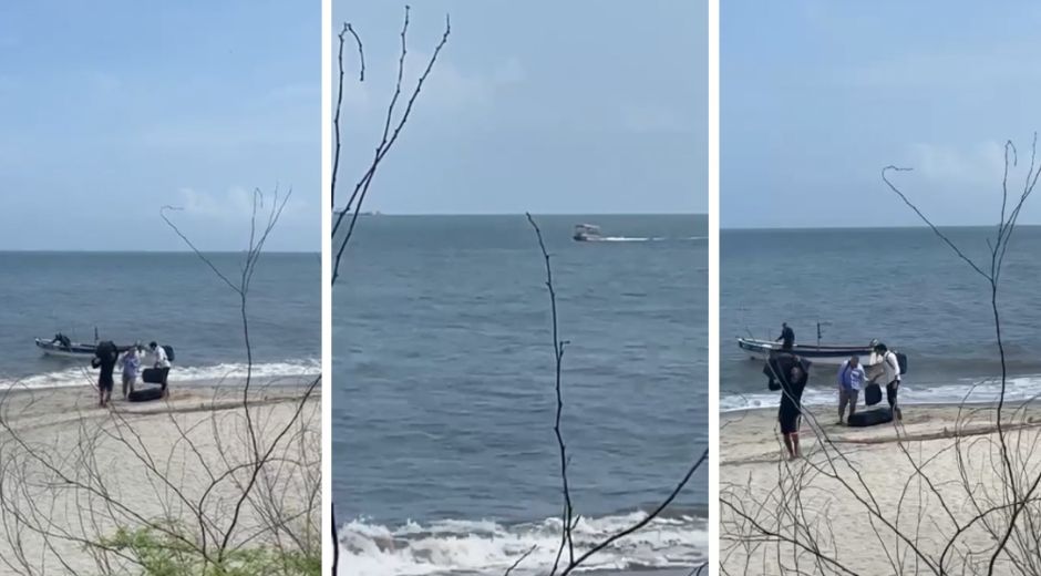 Seguimiento. Pasajeros optaron por lanchas para llegar al aeropuerto Simón bolivar.