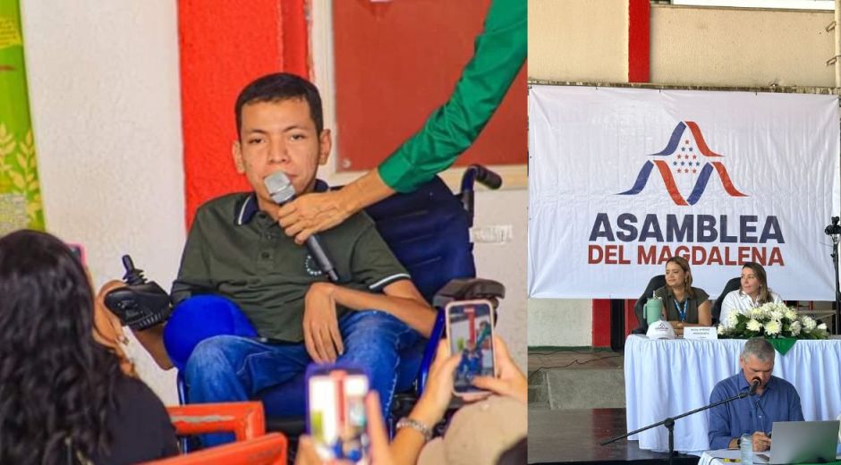 Arturo Camargo, líder y activista por la población con discapacidad en Magdalena