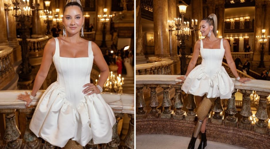 Daniela Álvarez, en la pasarela de L’Oréal.