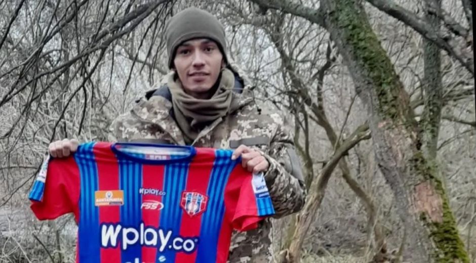 Facebook. Joven asesinado en Ucrania.