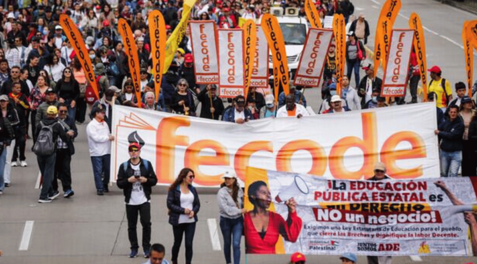 Cortesía Fecode anuncia movilización nacional el 31 de marzo por salud y educación