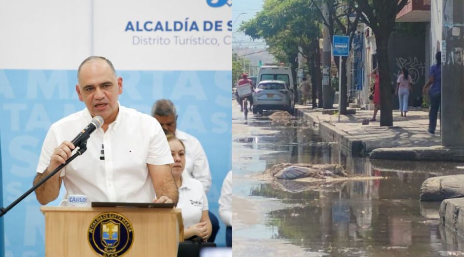 Cortesía Denuncia del alcalde Carlos Pinedo.