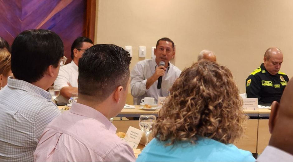 Cortesía Reunión de trabajo para articular acciones.