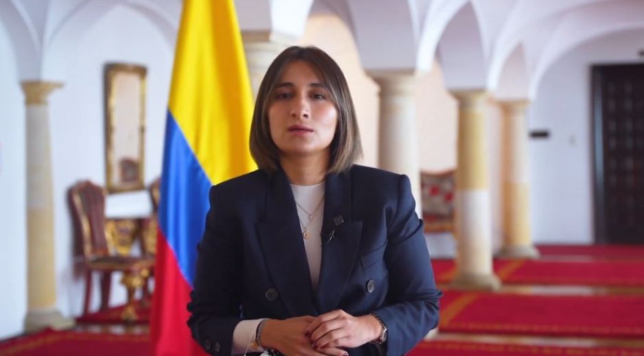 Cancillería Colombia Captura de pantalla.