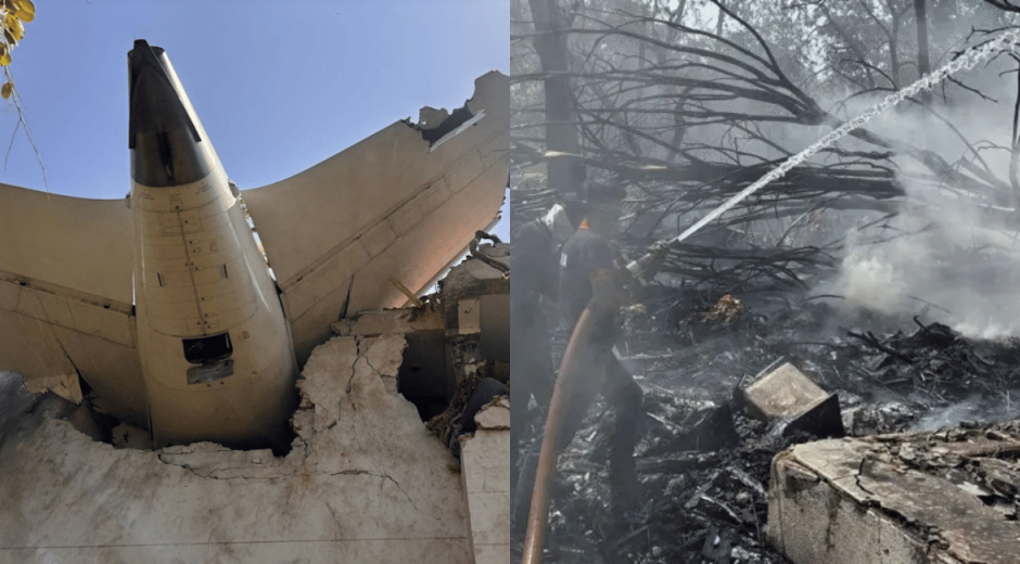 Cortesía Impactante: Se estrella avión de Air India con 242 personas a bordo poco después de despegar