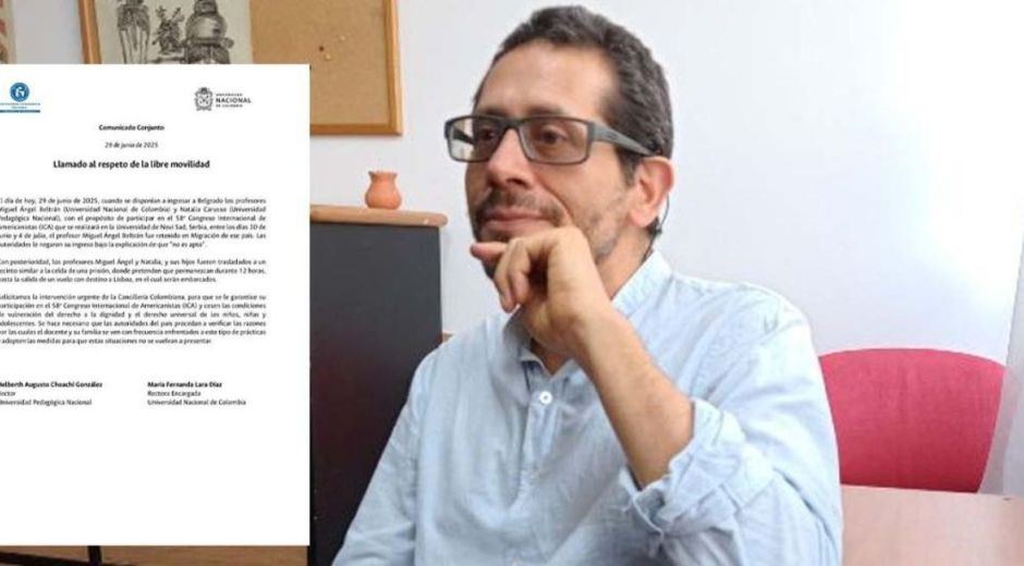 Profesor capturado en Serbia.