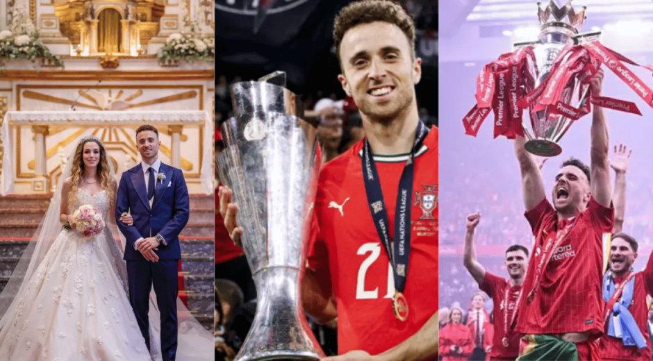 Diogo Jota vivía su mejor momento: campeón, esposo y padre, antes de su inesperada muerte