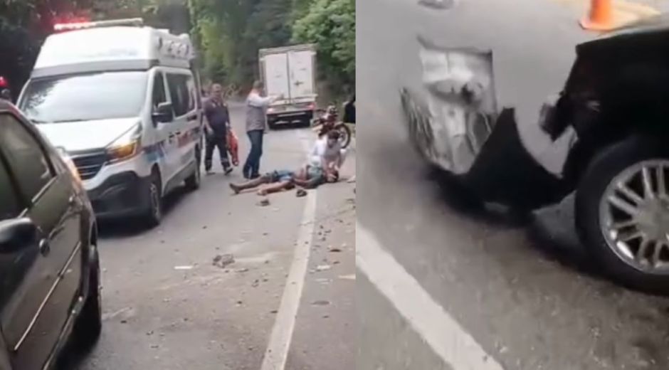 El hecho dejó daños materiales y afectaciones a los pasajeros del vehículo particular