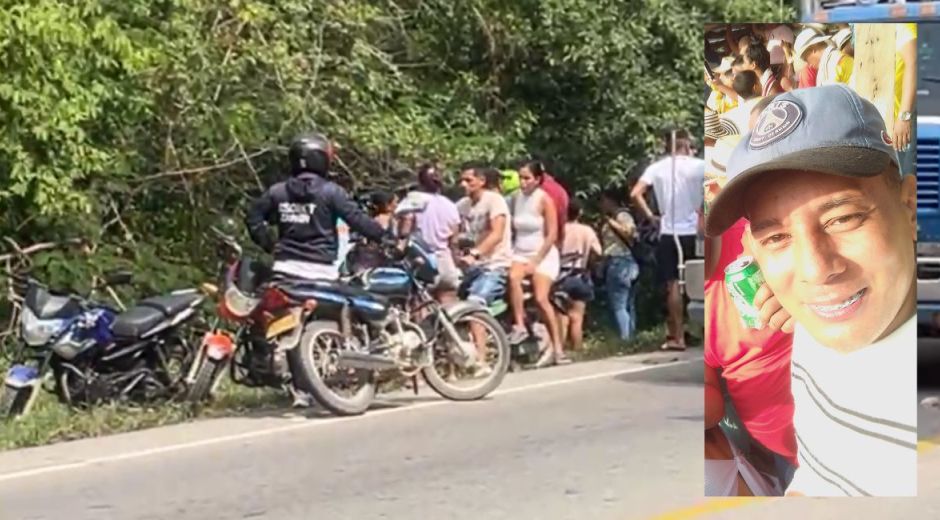 Cortesía Lugar donde encontraron el cuerpo de Jaison.