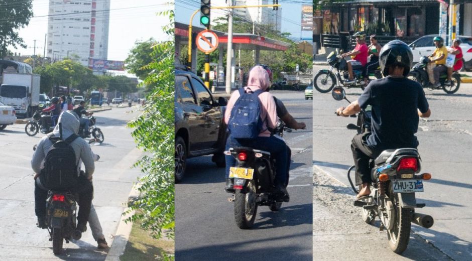 Cortesía Placas adulteradas en Santa Marta