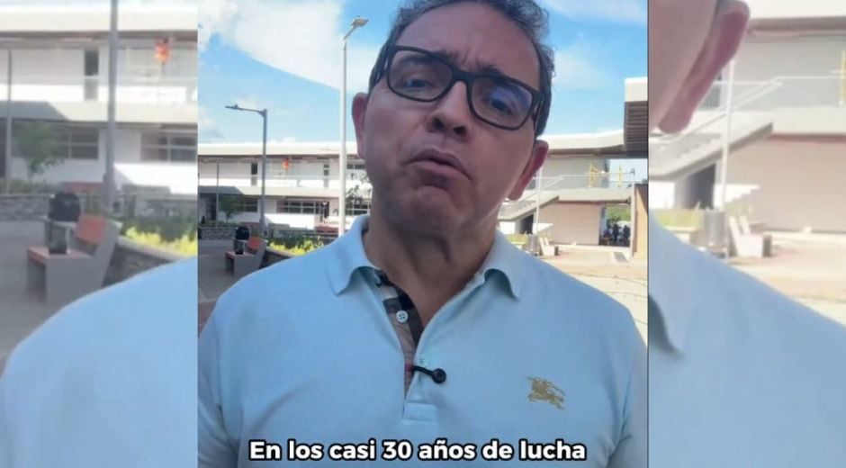 A través de un video indicó que le entregó “las banderas de la resistencia” a Ingrid Padilla, quien asumió como gobernadora encargada.