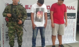 Los capturados fueron remitidos a la Fiscalía de Santa Marta para su judicialización.