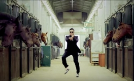 Captura de YouTube, canción ‘Gangnam Style’. 