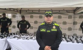 Policía destruye 180 armas traumáticas incautadas en Santa Marta